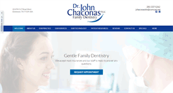 Desktop Screenshot of johnchaconasdds.com